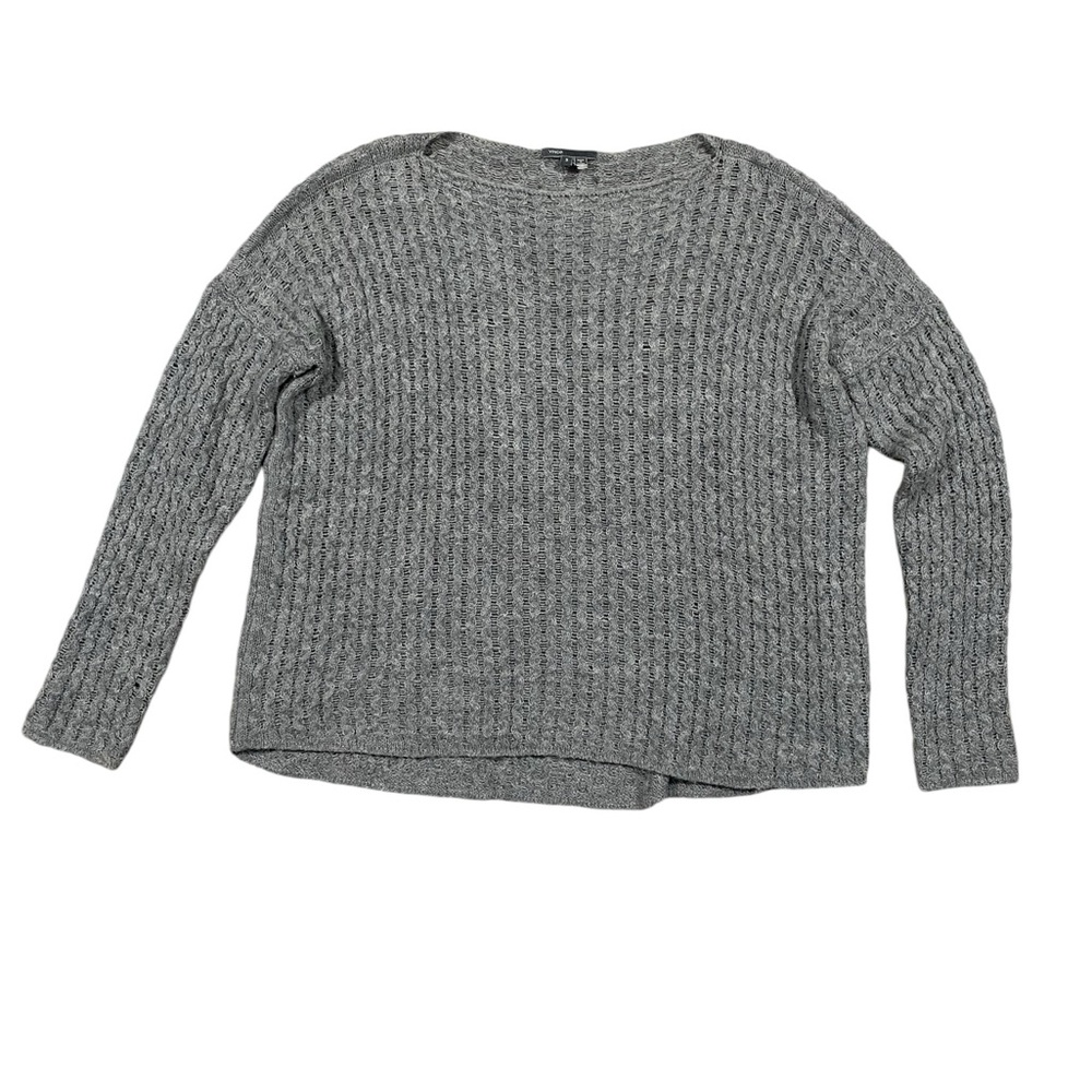 Vince Women’s‎ Gray Merino Wool Alpaca Camel Hair Knit Sweater Small